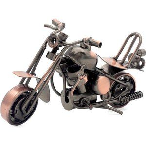 Motorcycle Gifts for Men, Harley Davidson, Vintage Metal Motorcycle